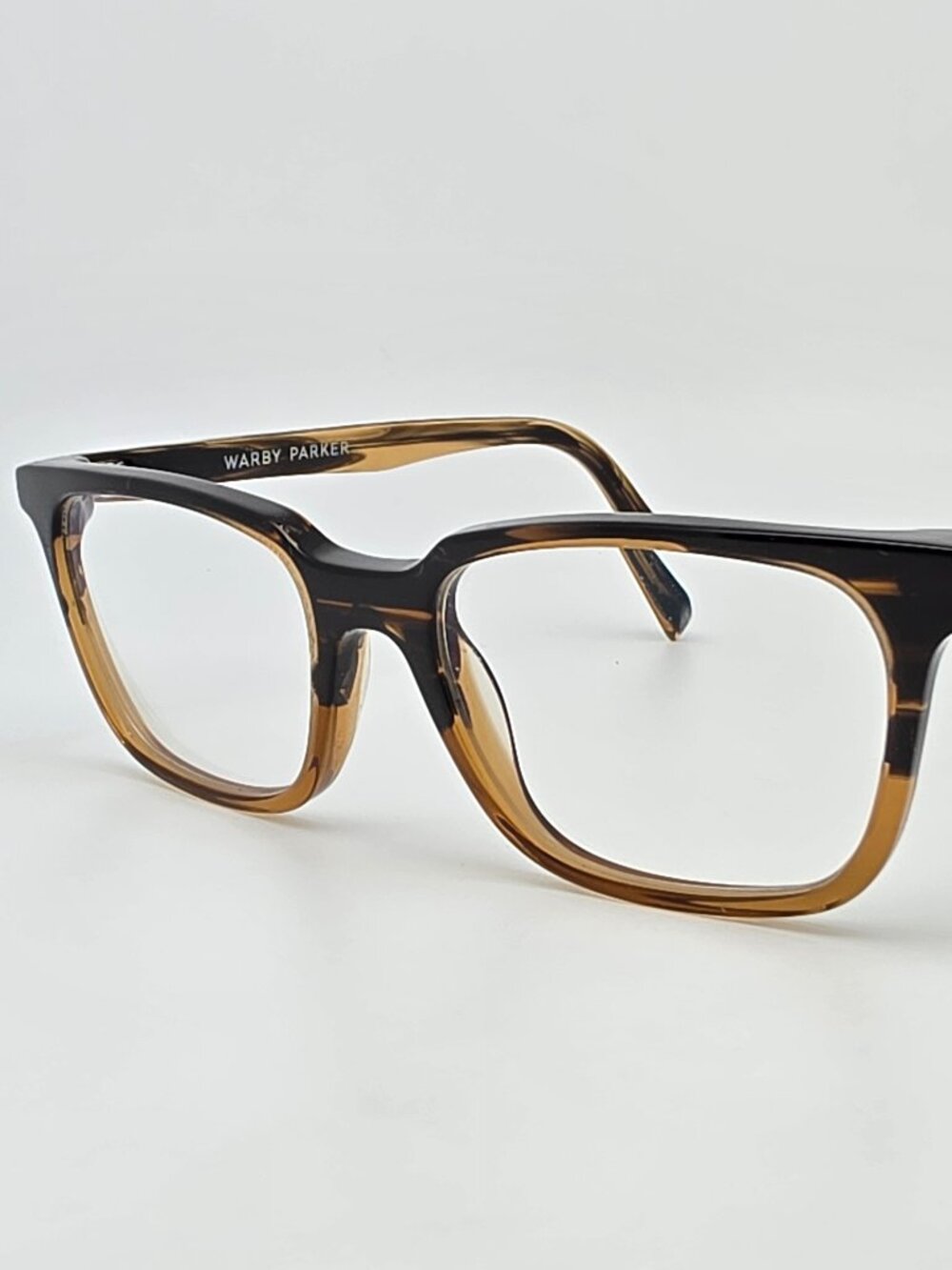 Warby Parker Barnett 278 Toffee Fade Full Rim Eyeglasses Frame 51-18-142